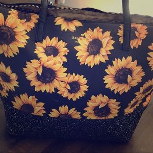 Kate Spade Large Sunflower Tote